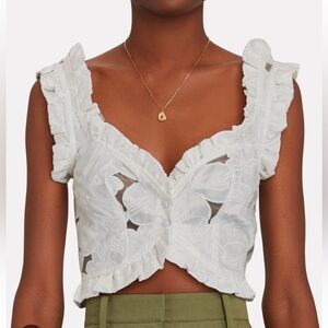For Love and Lemons Evelyn Crop Top